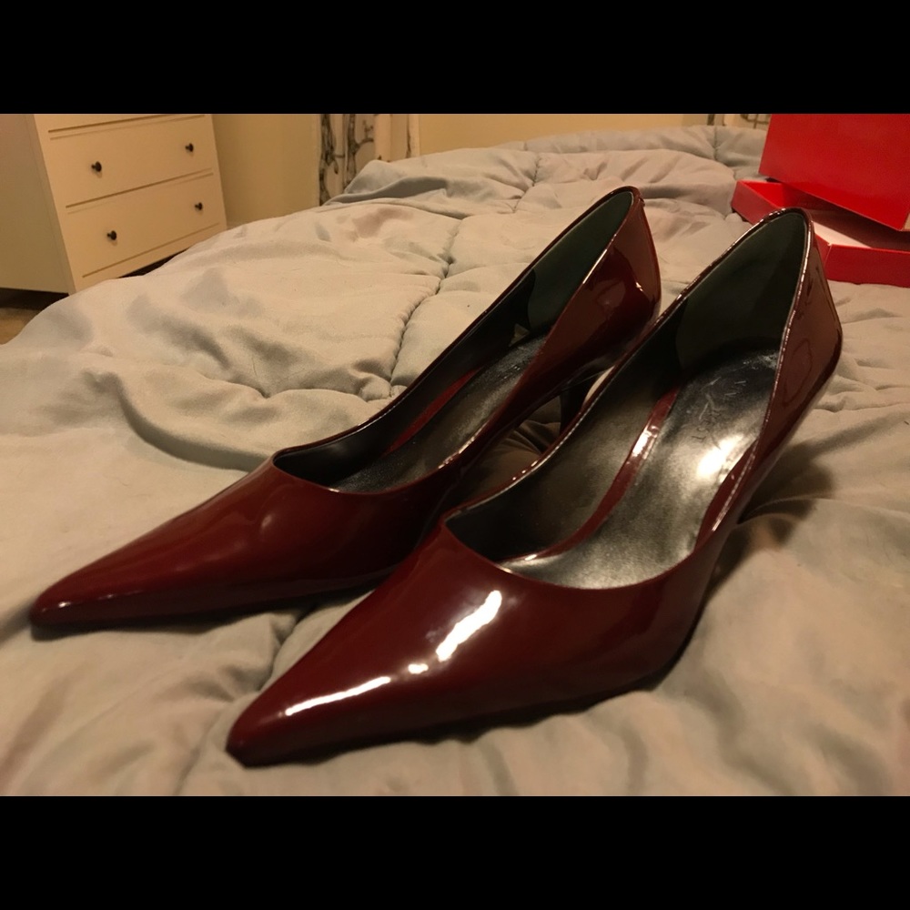 Nine West Leather High Heels